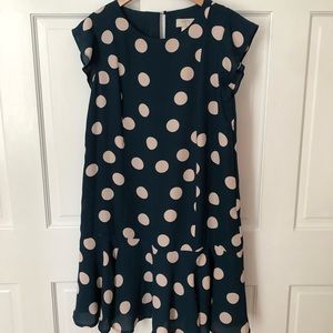LOFT polka dot dress